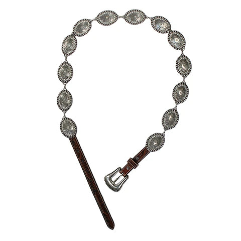 Nocona Women's Crystal Concho Belt