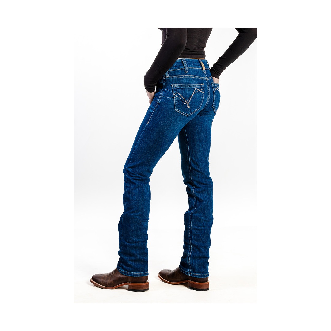 Ariat Women's R.E.A.L Perfect Rise Abby Straight Leg Jean