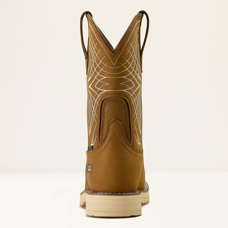 Ariat Women's CSA Activator Waterproof Wide Square Toe Work Boot - Ariat