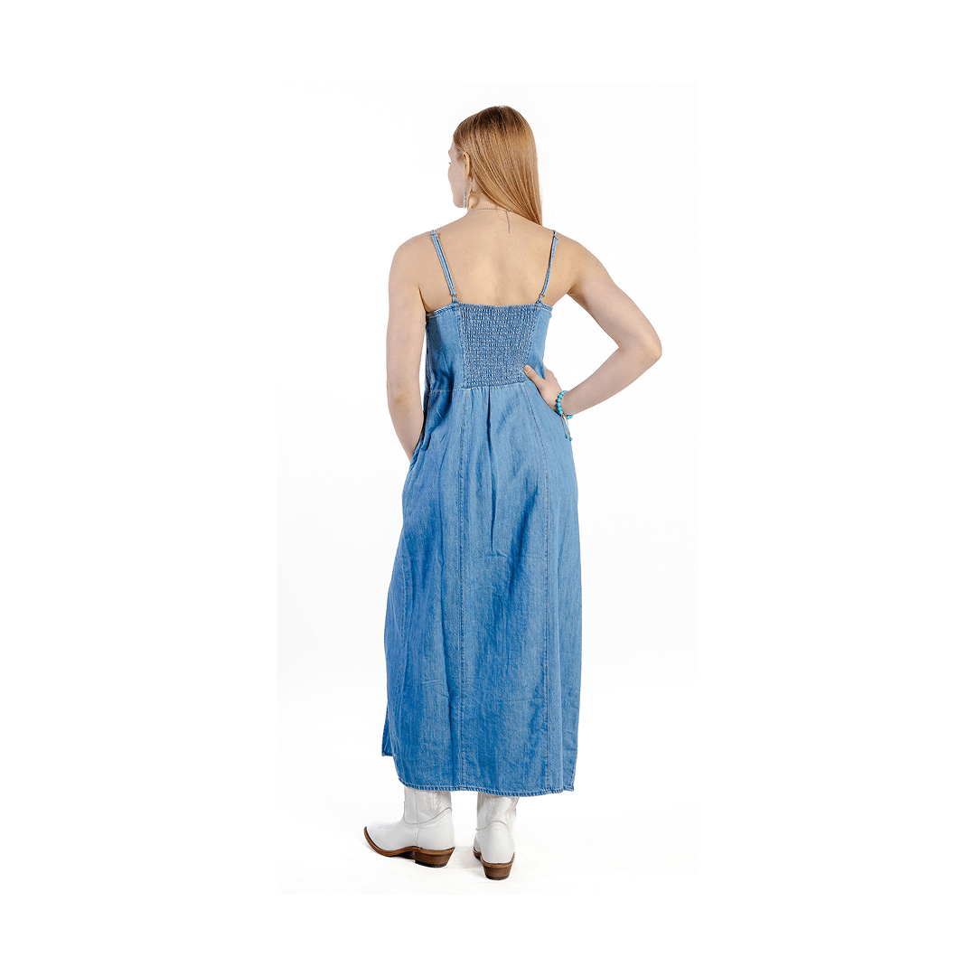 Wrangler Women's Maxi Denim Dress - Wrangler
