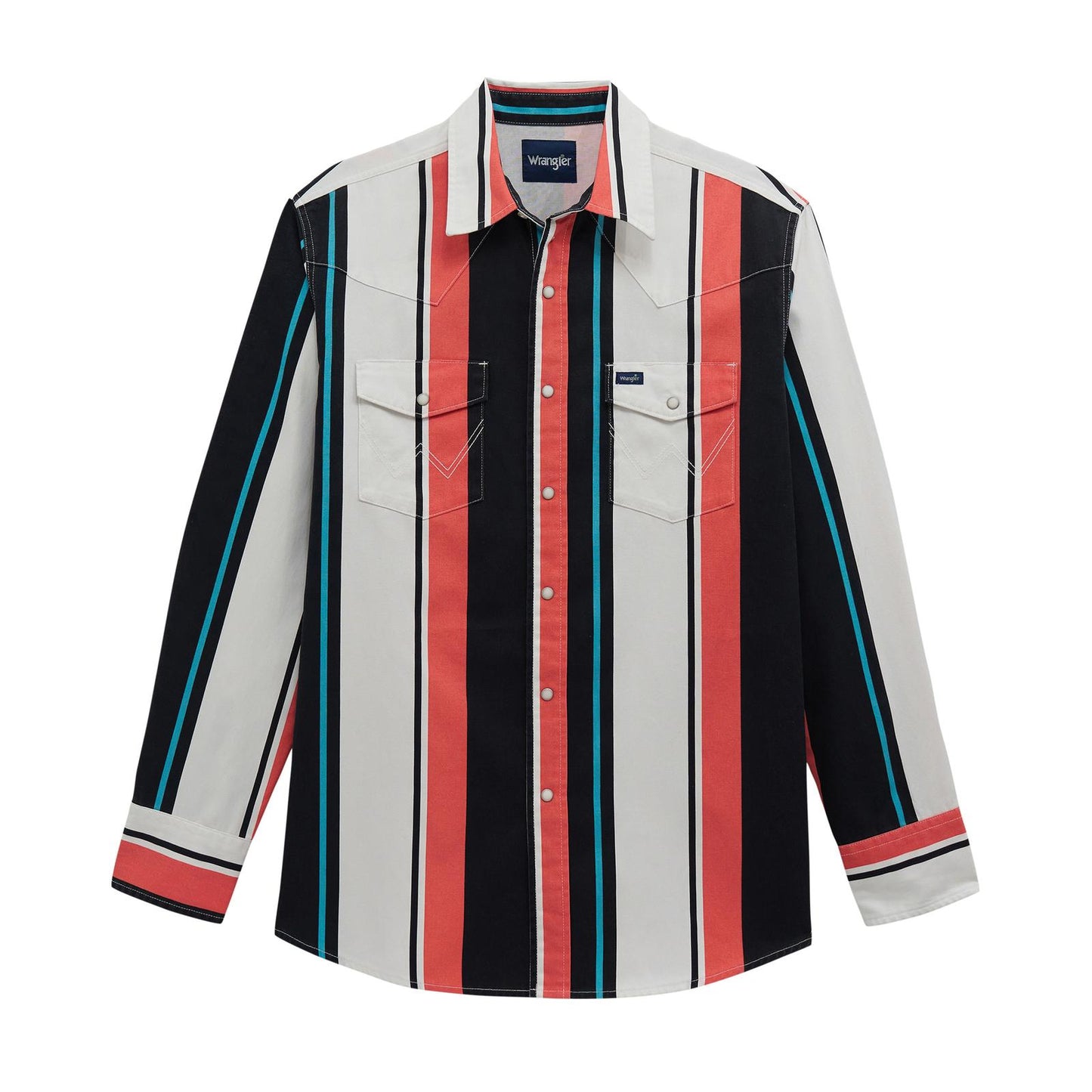 Vintage-Inspired Brushpopper Western Snap Workshirt