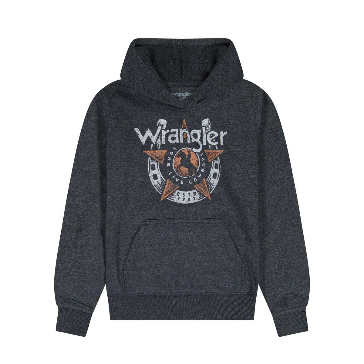 Wrangler Boy's Western Hoodie Long Live Cowboys