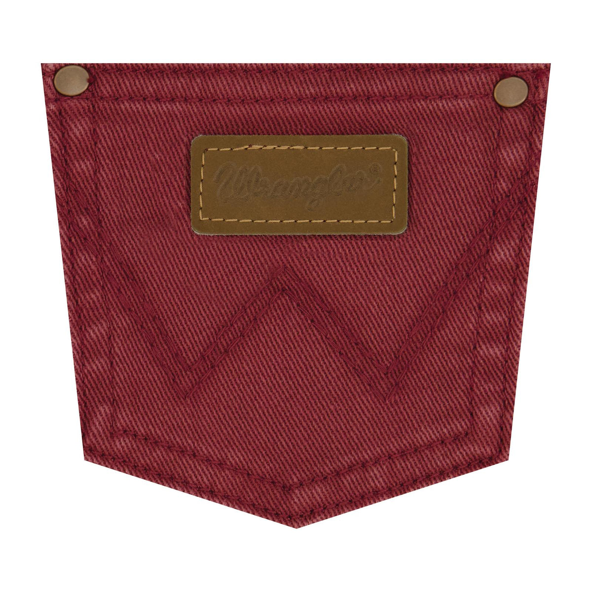 Girl's Wrangler Burgundy Bootcut Jean