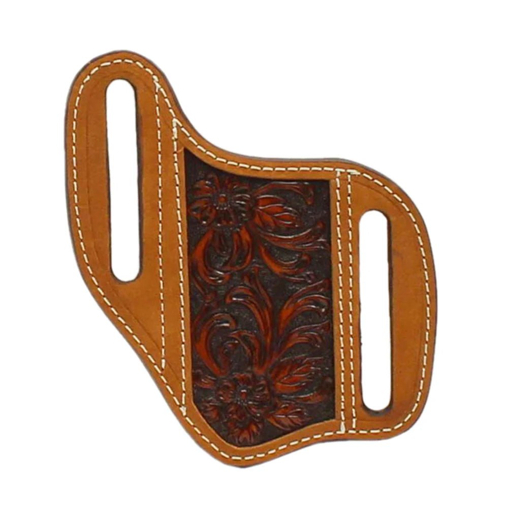 Ariat Floral Embossed Knife Sheath Brown - M&F Western Products