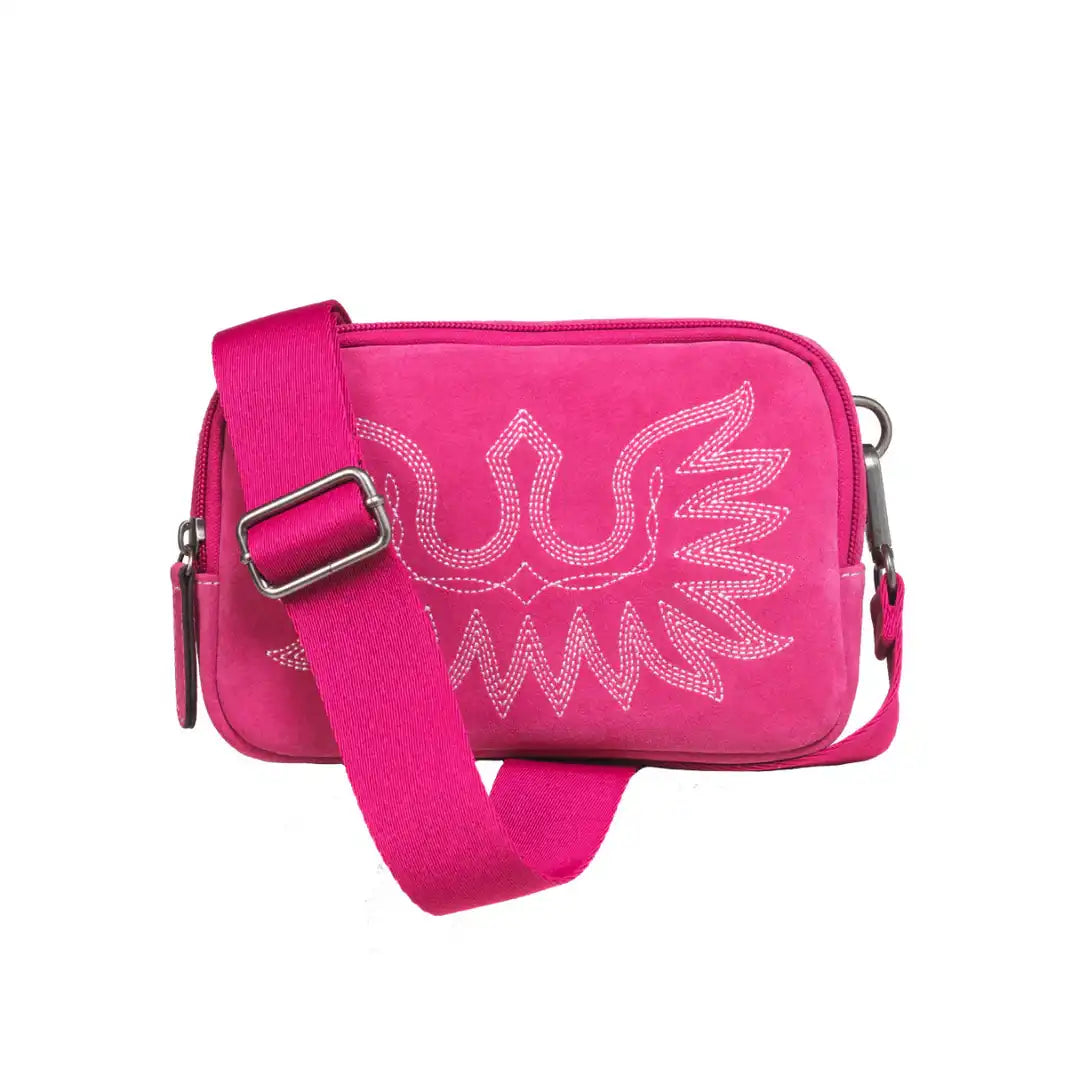 Ariat Women's Casanova Collection Belt Bag In Hot Pink