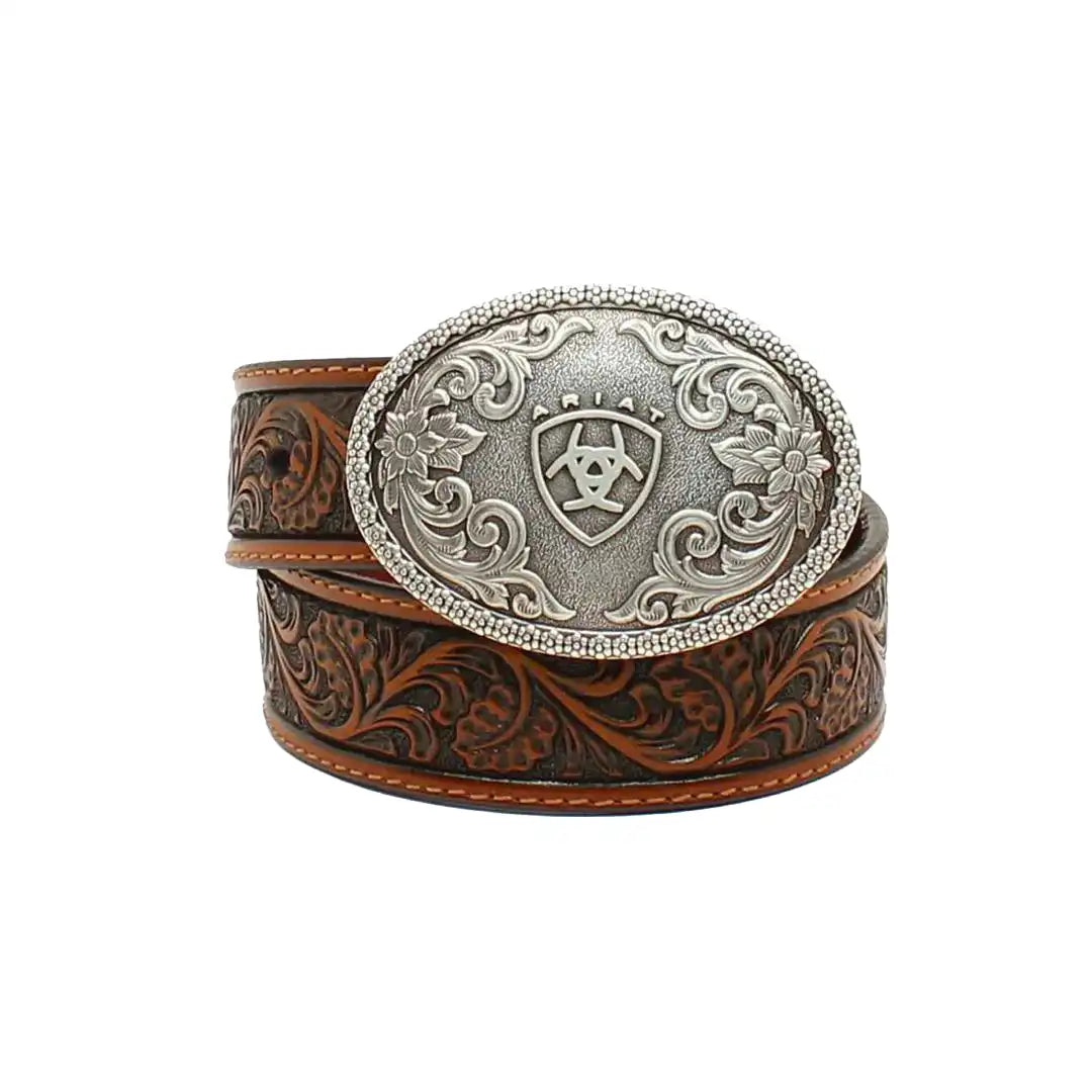 Ariat Boys Embossed Western Belt