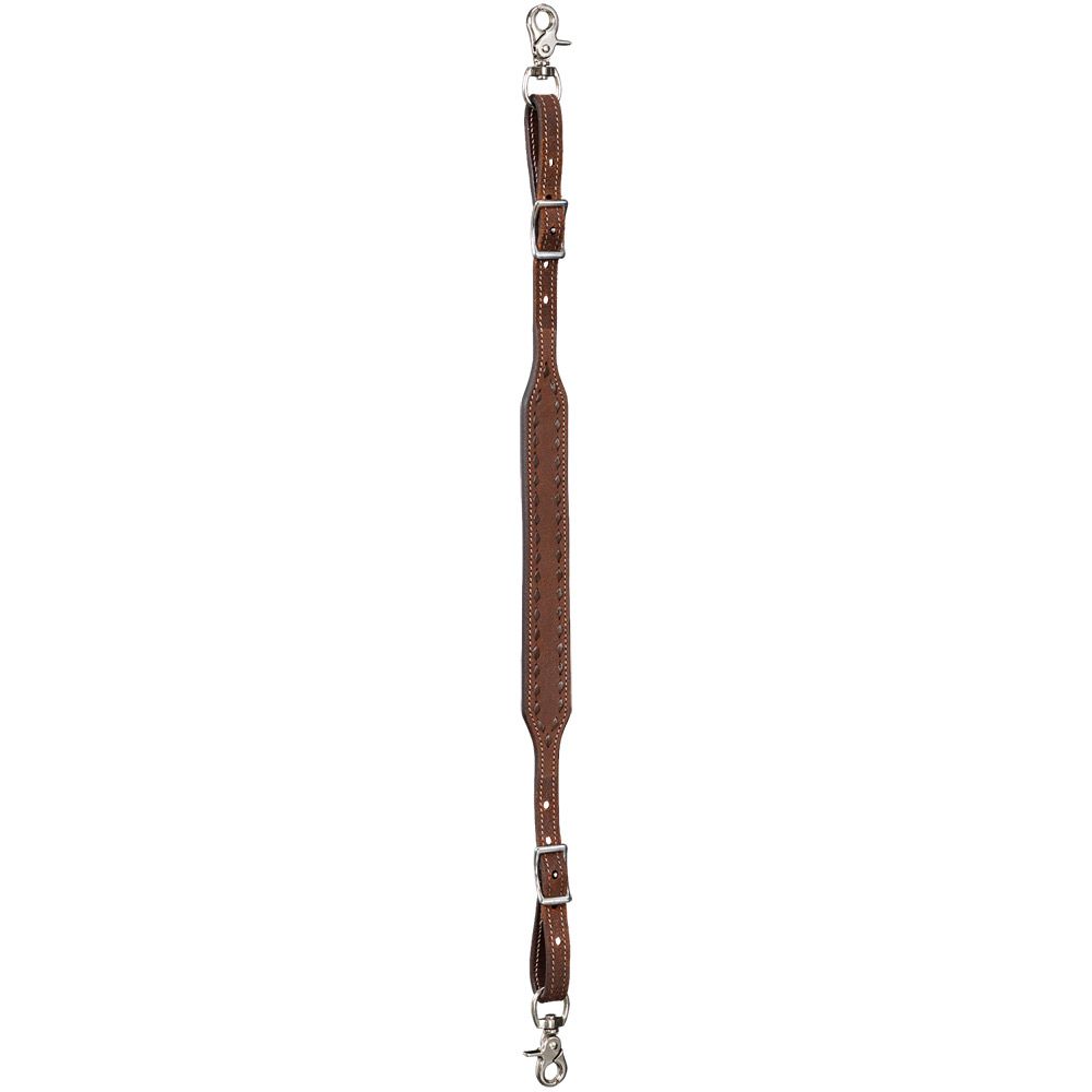 Tough 1 Brown Buckstitch Wither Strap - Tough 1