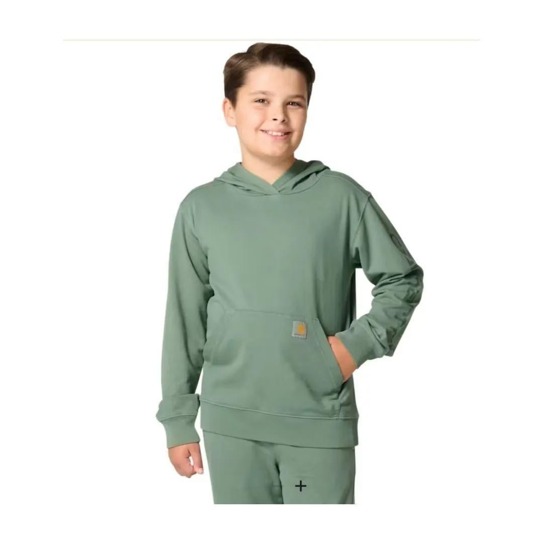 Carhartt Child/Boy's French Terry Graphic Sleeve Hoodie - Carhartt