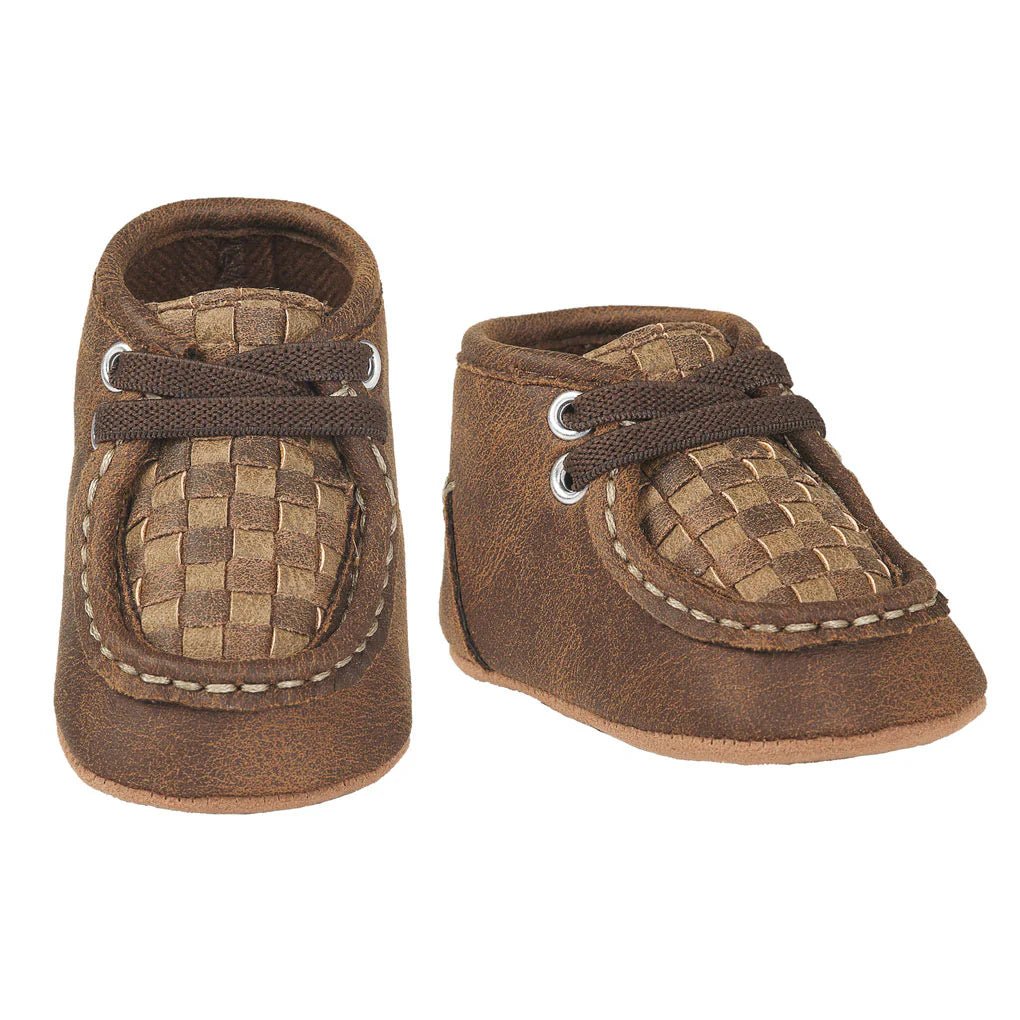 M&F Western Products Infant Double Barrel Carson Baby Bucker Shoe - M&F Western Products