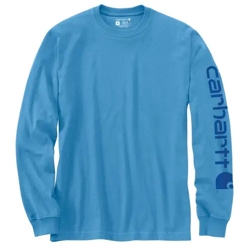 Carhartt Men’s Shirt Loose Fit Long Sleeves T-Shirt Logo Seasonal Colours K231