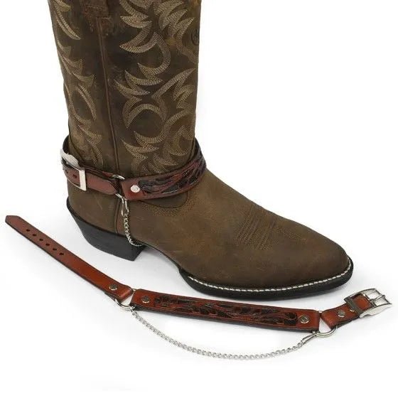 Austin Accents Leather Boot Bracelets With Studs - Austin Accents