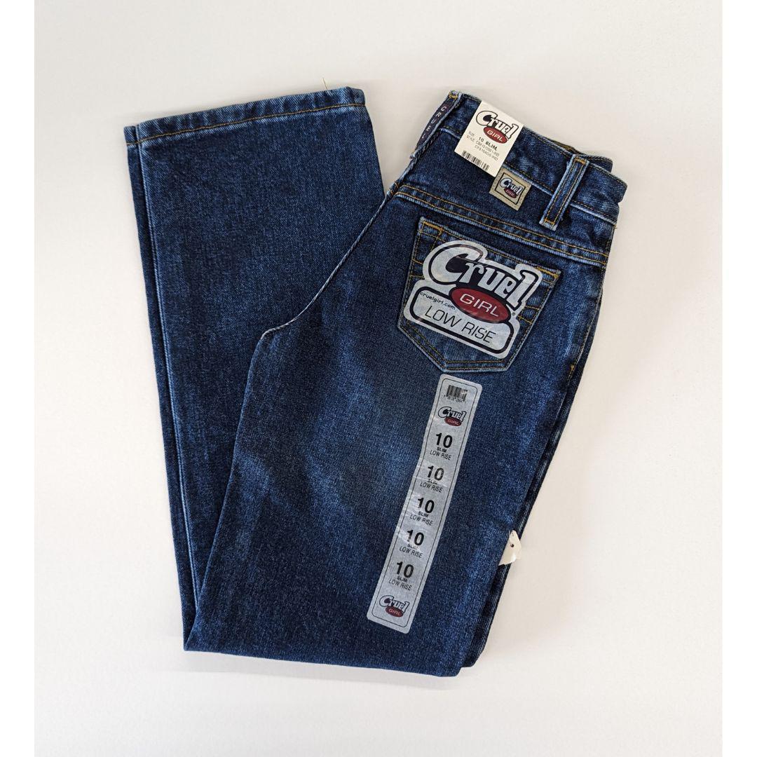 Garage Sale Cruel Girl Kid's Denim Lower Rise Straight Leg Jean