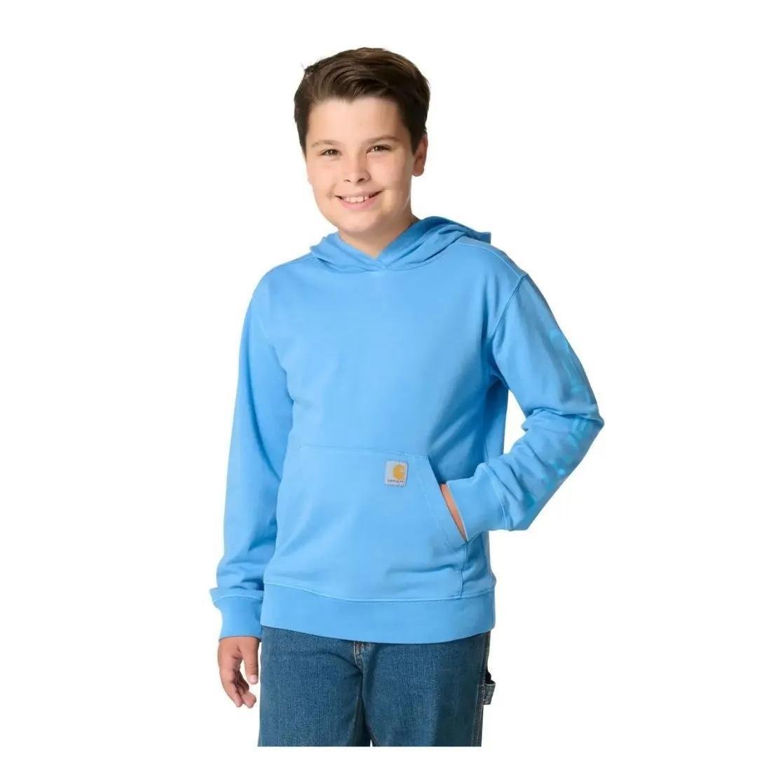 Carhartt Child/Boy's Re-Engineered Hoodie Garment Dyed Sweatshirt - Carhartt