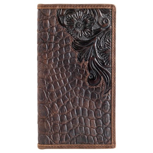 Tony Lama Genuine Leather Men's Rodeo With Caiman Print - Tony Lama