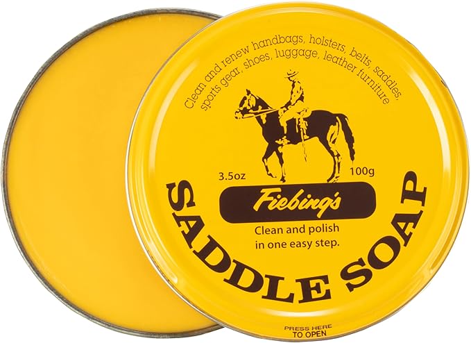 Fiebing's Saddle Soap Cleaner/Polisher for Smooth Leather