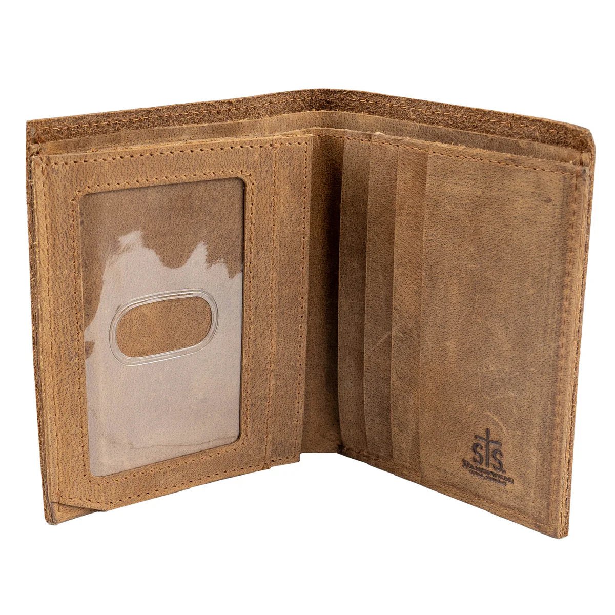 STS Ranchwear Foreman Baroness Double ID Bifold Wallet - STS Ranchwear