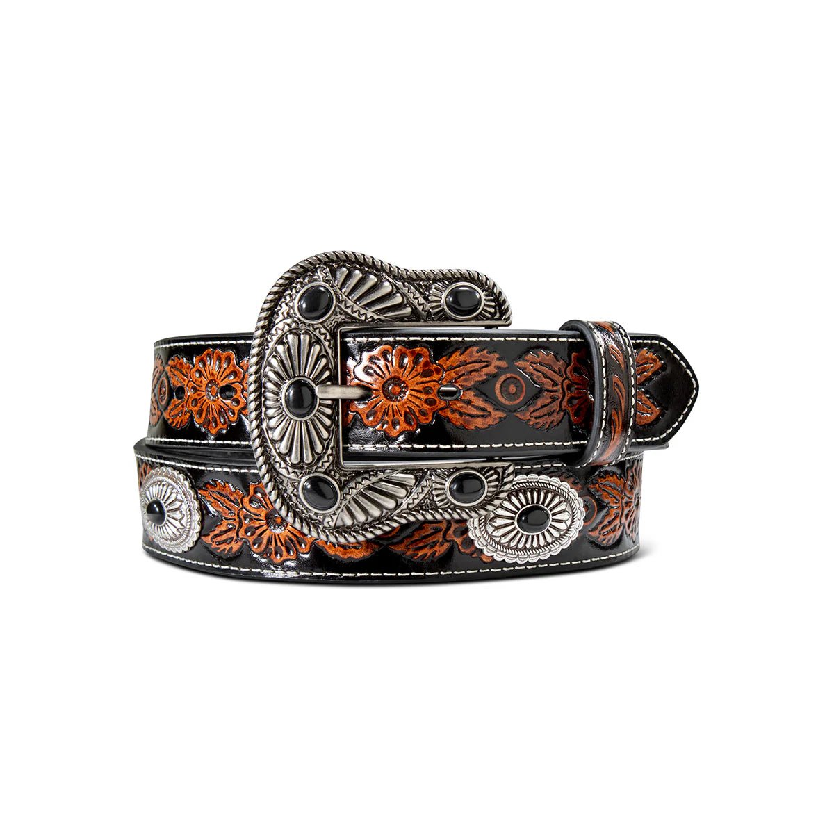 Ariat Women's Concho & Tooled Belt - Ariat