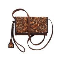 Angel Ranch Women's Lilah Hand Tooled Leather Wallet