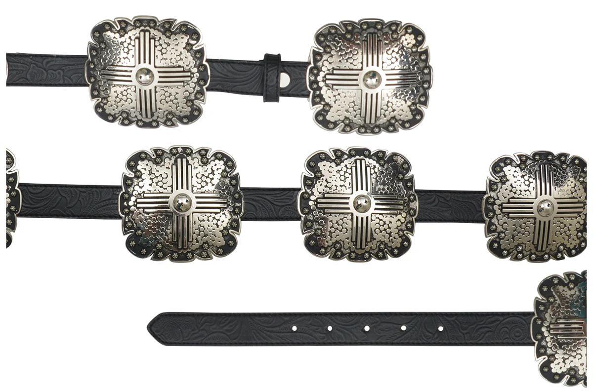 Angel Ranch Women's Western Concho Belt