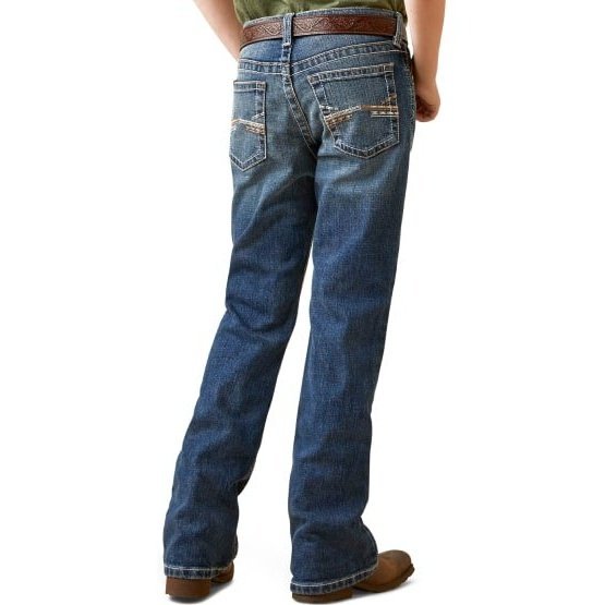 Ariat Boy’s Jeans B4 Adjustable Relaxed Fit 10043180 - Ariat
