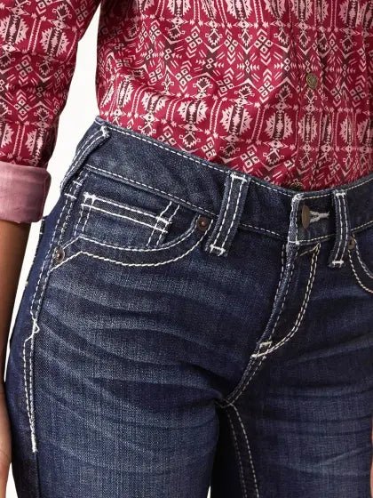 Ariat Girl’s Jeans Brianna Stretch Denim Slim Fit Boot Cut