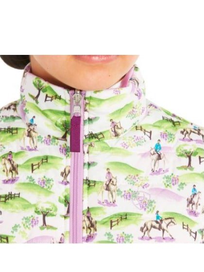 Ariat Girl's Vest Reversible Scene- Clearance