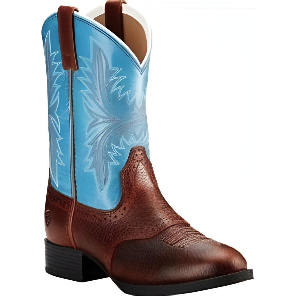 Ariat Kid's Cowboy Boots 8" Heritage Hackamore -Clearance