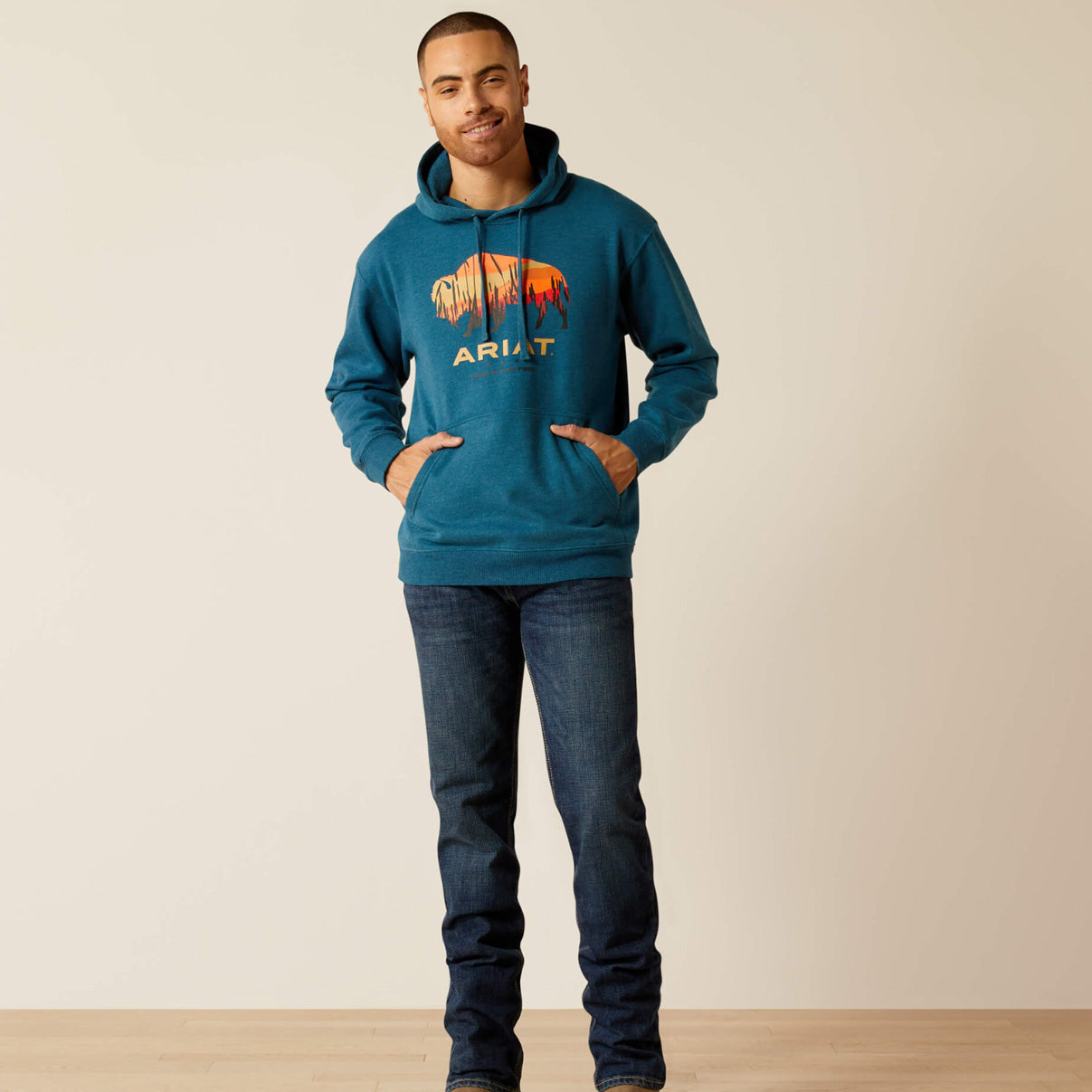 Ariat Men's Bison Plains Hoodie
