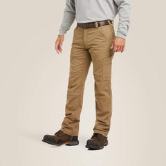 Ariat Men's Flame Resistant M5 DuraLight Canvas Stretch Stackable Straight Leg Pants