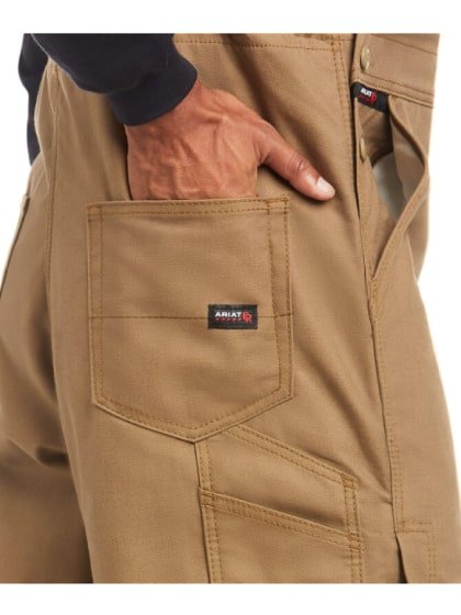Ariat Men’s Work Bib Overalls Flame Resistant CAT4 Insulated