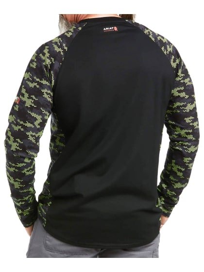 Ariat Men’s Work Shirt Flame Resistant CAT2 Long Sleeve Stretch