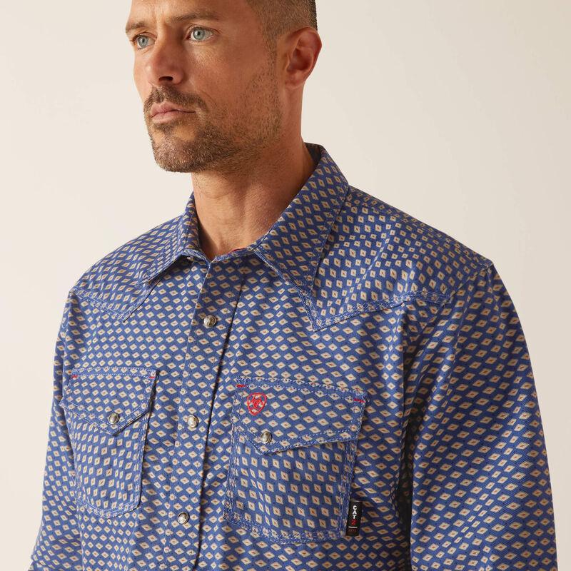 Ariat Work Flame Resistant Men's Marauder Retro Fit Snap Work Shirt CLEARANCE