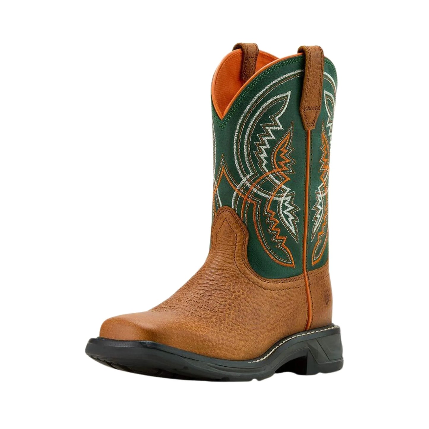 Ariat Boy's Workhog XT Coil Cowboy Boots Honey Tan