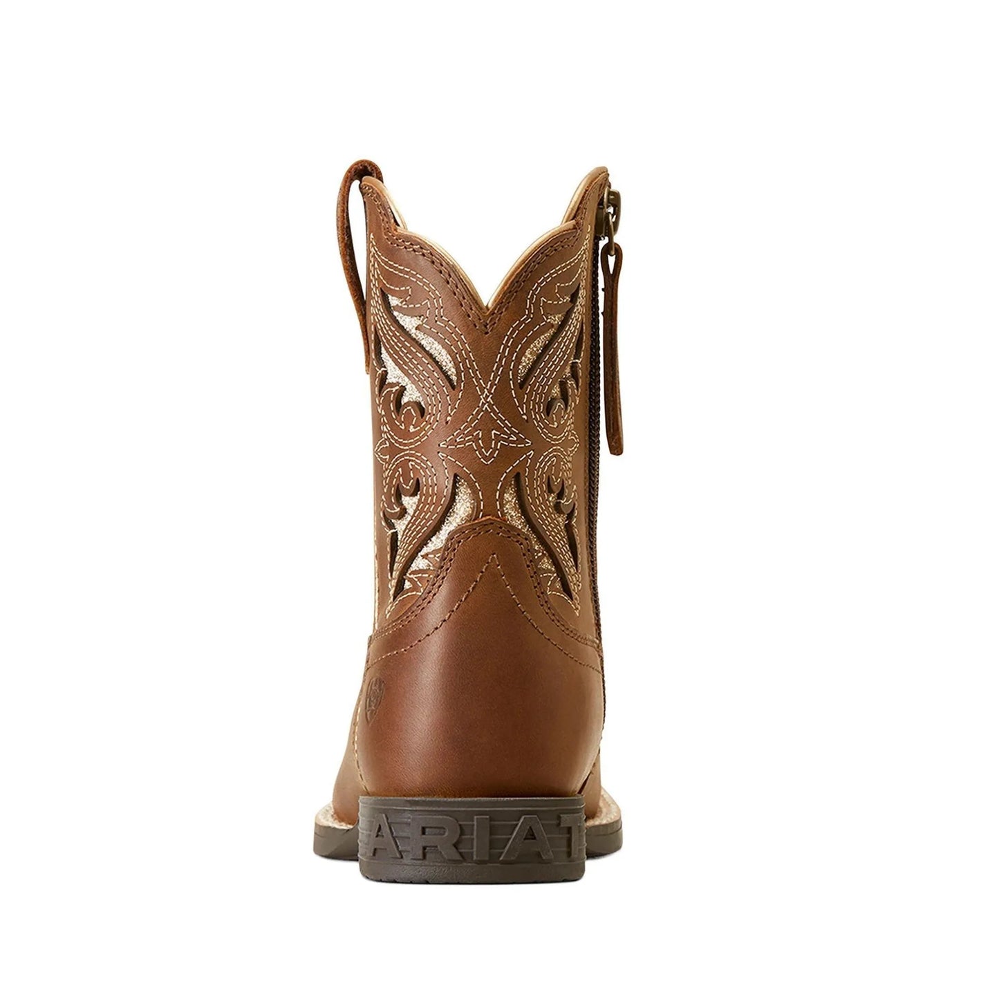 Ariat Children Girl's Round Up Bliss Sassy Brown Western Boot