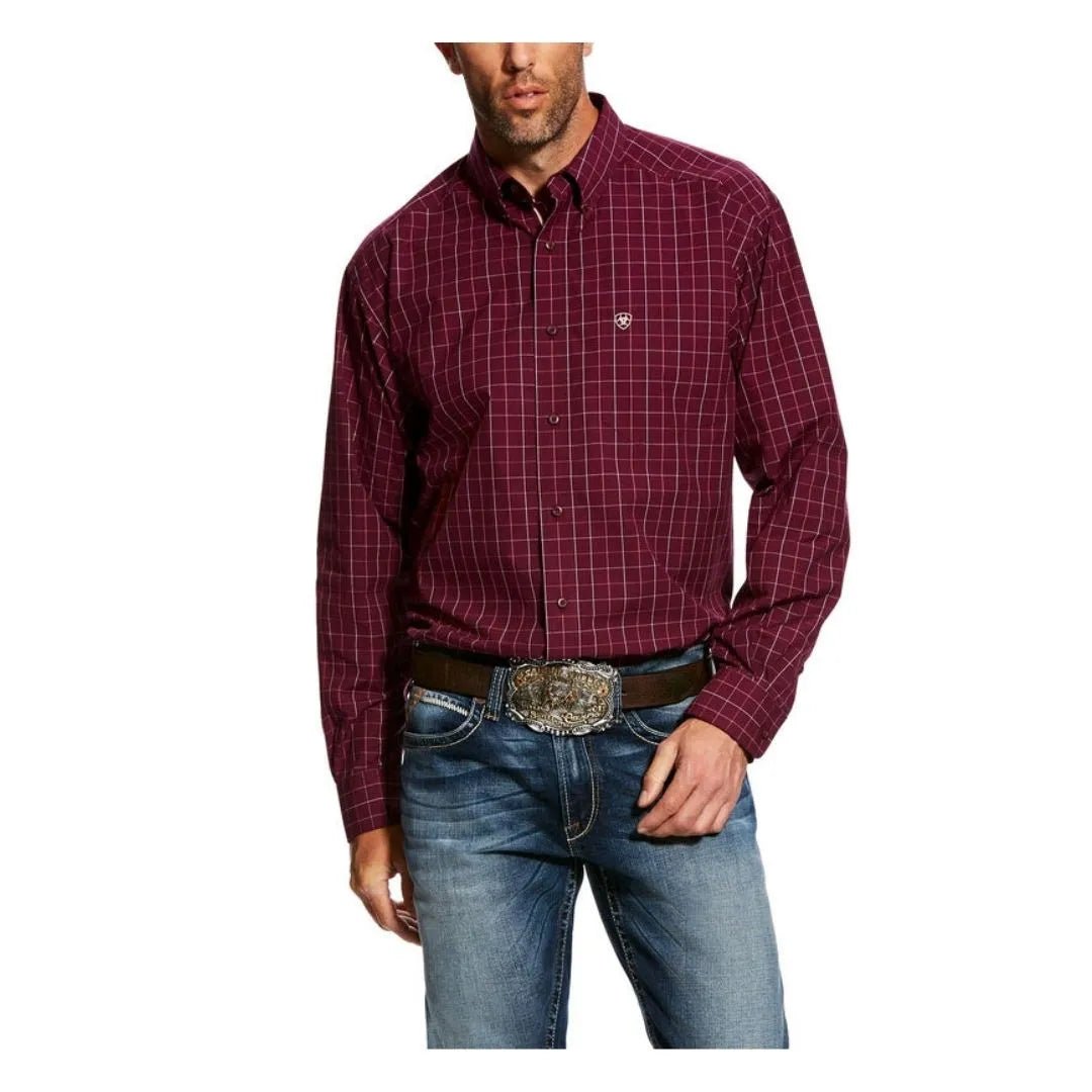 Ariat Men's Dunn LS Perf Shirt shirt - Ariat