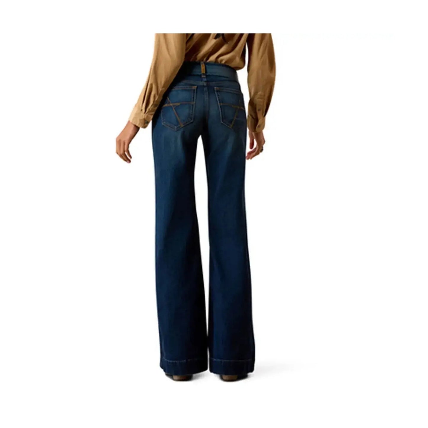 Ariat Women's Perfect Rise Petra Flipside Wide Leg Jeans