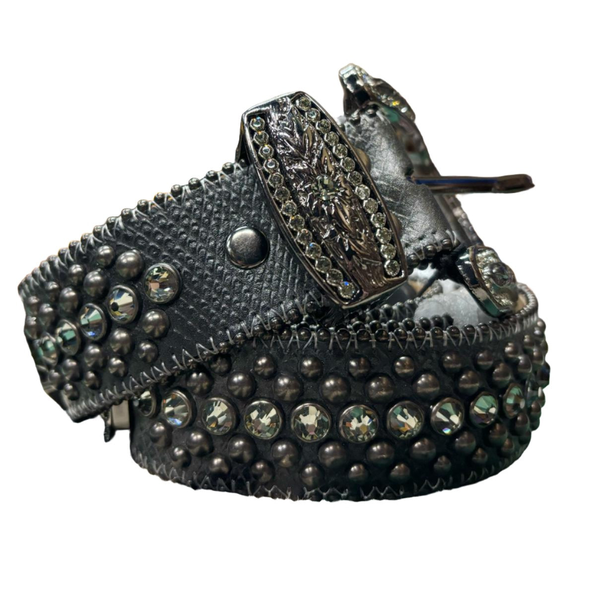 B.B. Simon Women's Belts Black - CLEARANCE