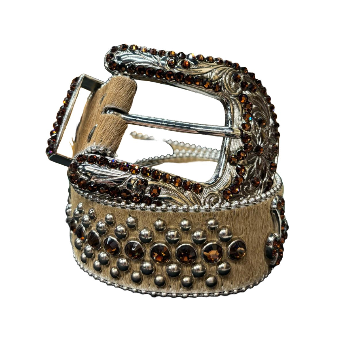 B.B. Simon Women's Cowhide Belt - CLEARANCE
