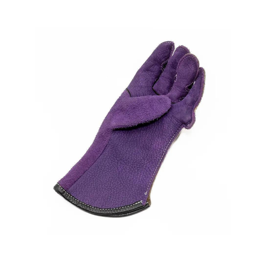 B Bar B Left-Hand Double Wedge Bareback Riding Glove – Palm Piece Installed