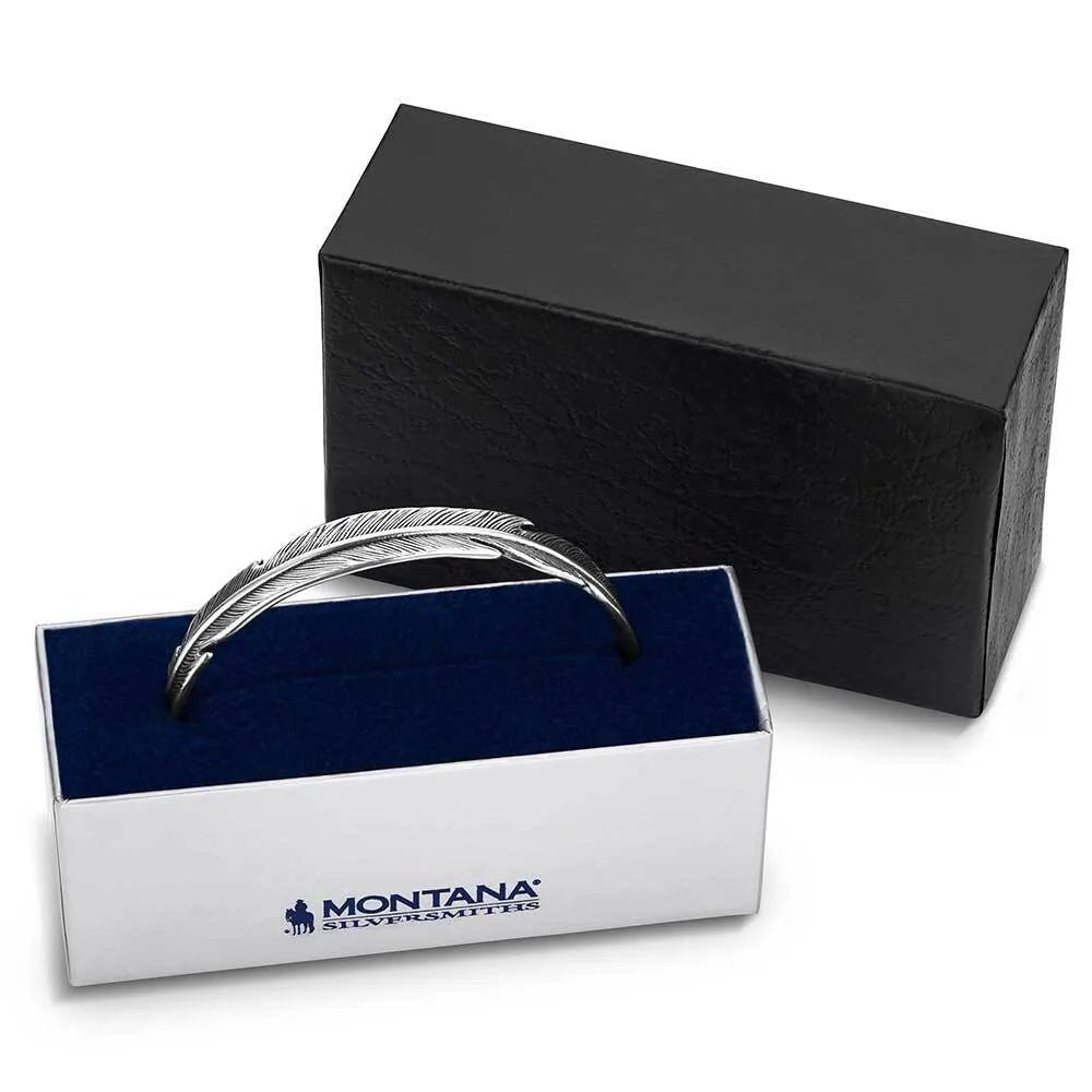 Montana Sliversmiths Steelwing Cuff Bracelet - Montana Silversmiths