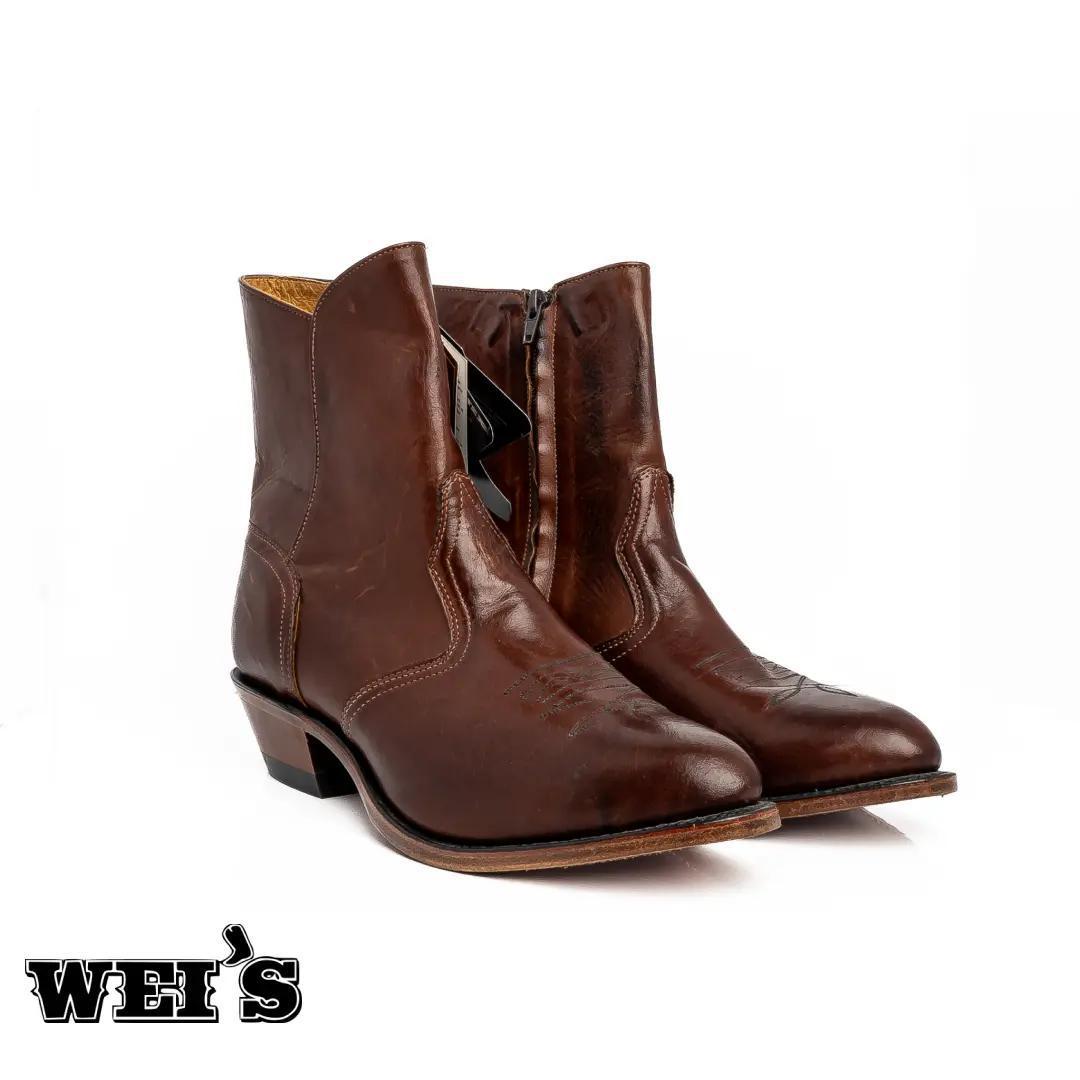 Boulet Men's Cowboy Boots Brown 8203 - CLEARANCE