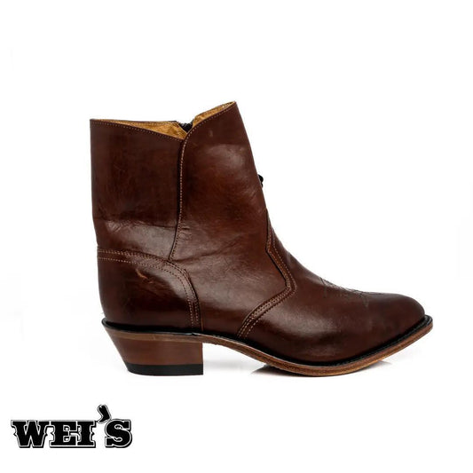 Boulet Men's Cowboy Boots Brown 8203 - CLEARANCE