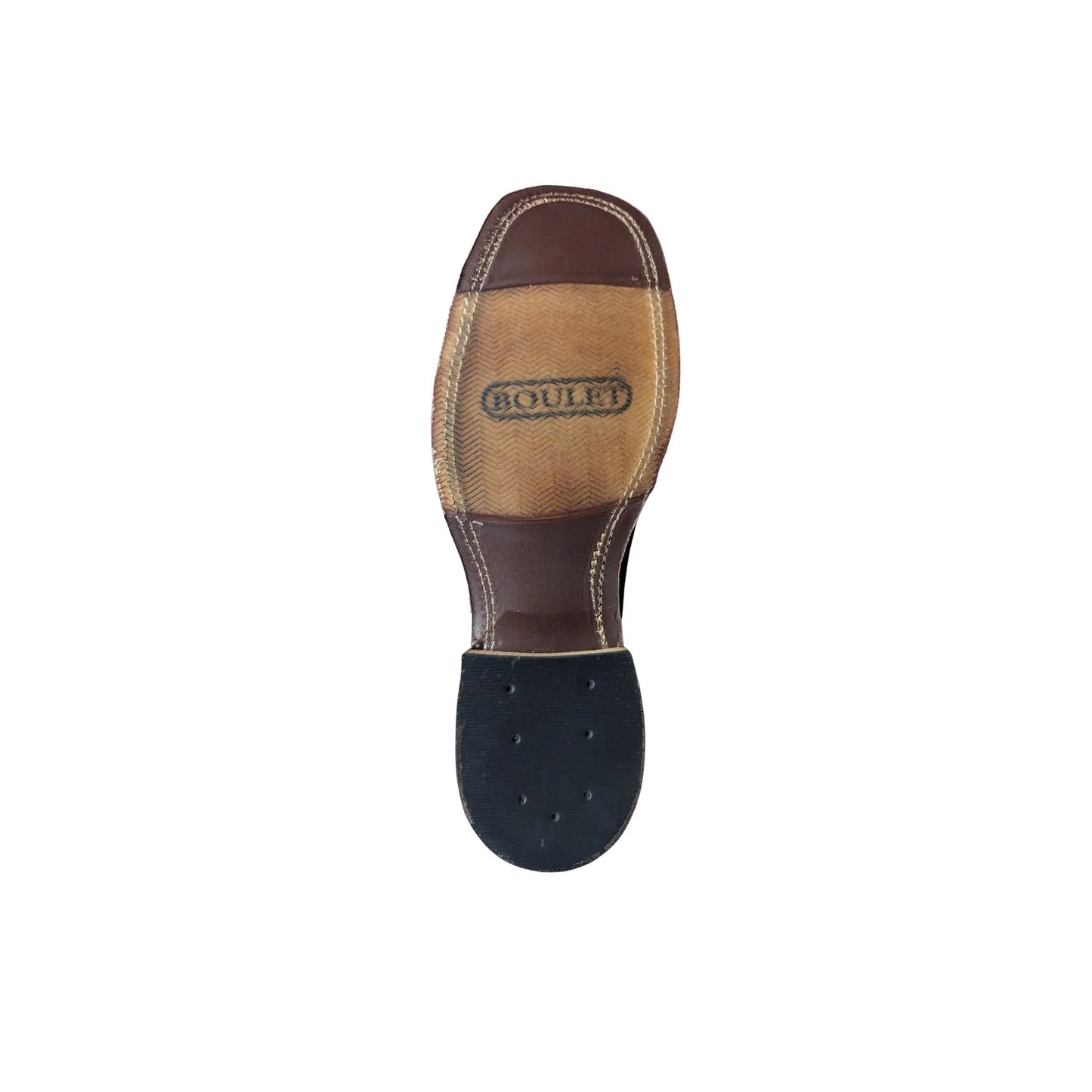 Boulet Cowgirl Boots Stockman Heel Wide Square Toe – Women's