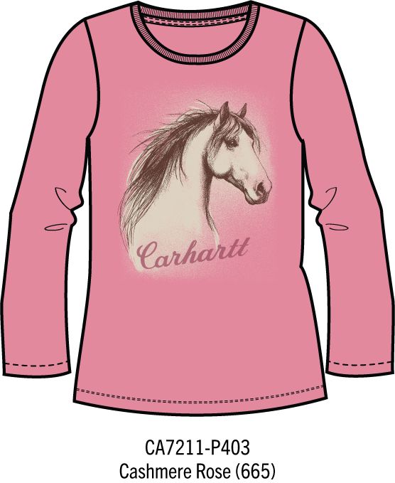 Carhartt Kid's Long-Sleeve Horse T-Shirt