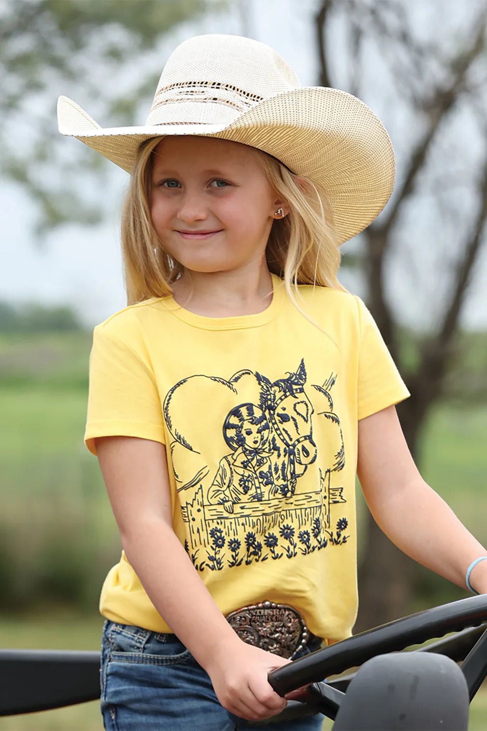 Cruel Girl's Yellow Tee Shirt - Cruel Girl