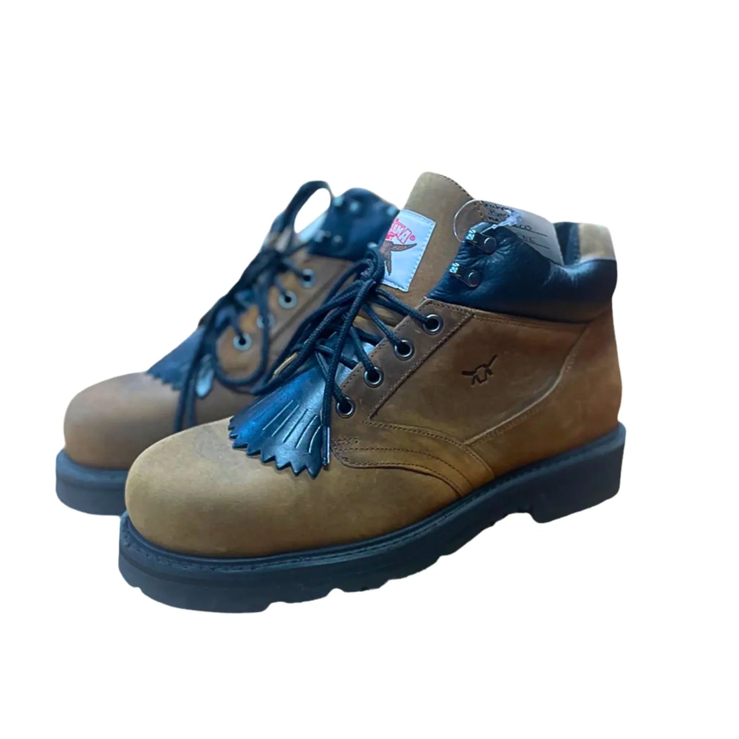 Canada West Men's Work Boots 6" CSA Steel Toe Brahma Barnie