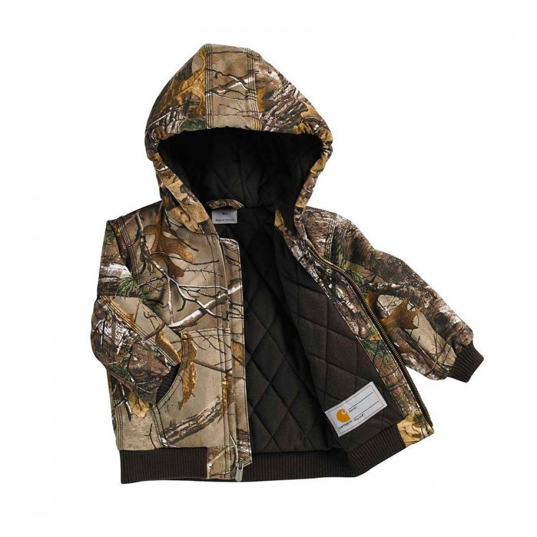 Carhartt Boy's Real Tree Xtra Camouflage Jacket