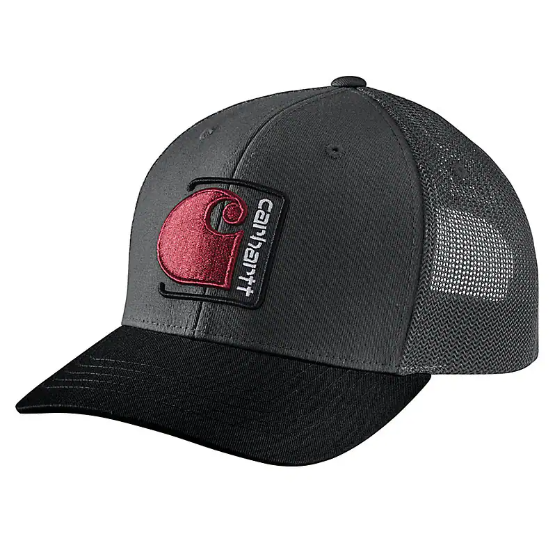 Carhartt Canvas Mesh-Back C Patch Ball Cap