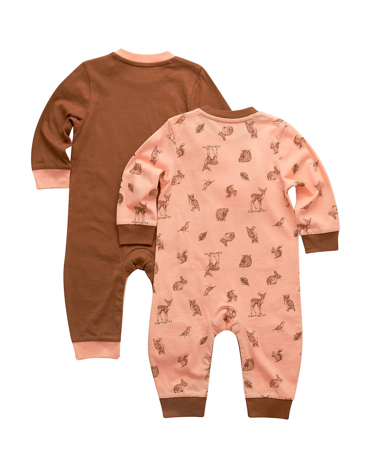 Carhartt Girls' 2-Piece Long Sleeve Coverall Set (Baby) - Carhartt