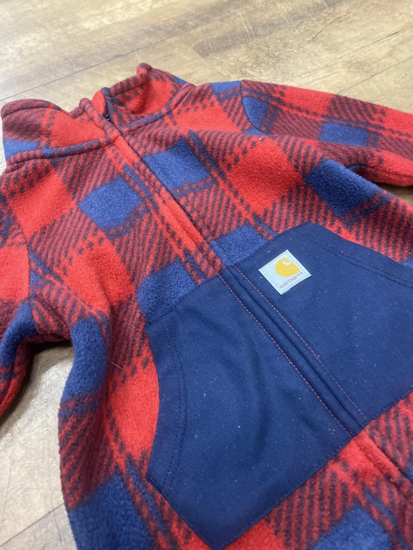 Carhartt Infant Boy's Long Sleeve Printed Zip-Front Coverall